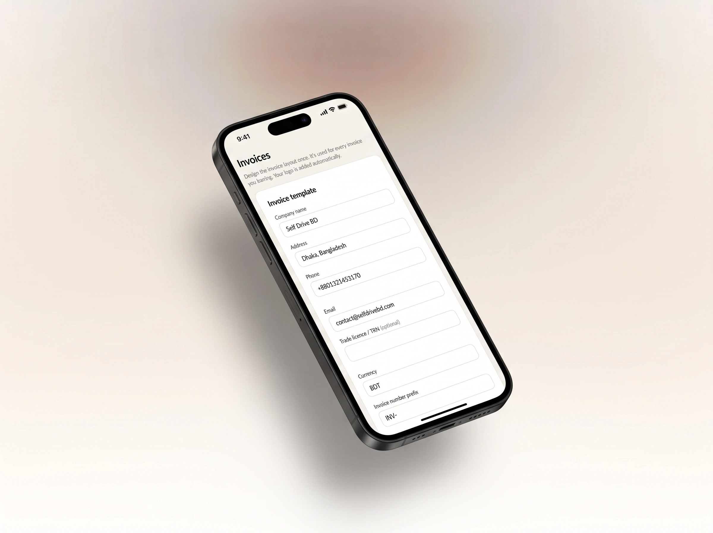 SelfDrive BD, screen 4
